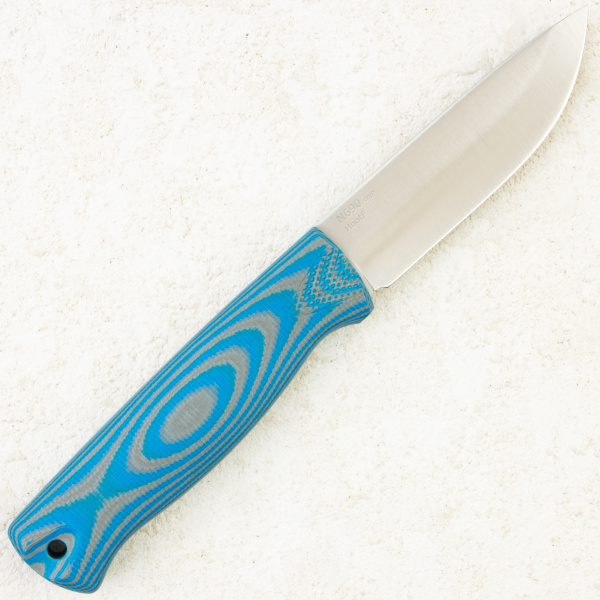 Нож OWL Hoot F, N690 Cryo, G10 Gray/Blue, Kydex