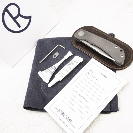 Нож Chris Reeve Impinda, S35VN, Titanium Нож Chris Reeve Impinda, S35VN, Titanium - купить в интернет-магазине Blademan