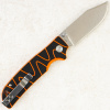 Нож QSP Kali, Stonewashed 14C28N, G10 Black/Orange, QS159-D1 Нож QSP Kali, Stonewashed 14C28N, G10 Black/Orange, QS159-D1