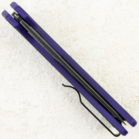 Нож QSP Unicorn, Black Stonewashed 14C28N, G10 Black/Purple, QS156-B2 Нож QSP Unicorn, Black Stonewashed 14C28N, G10 Black/Purple, QS156-B2