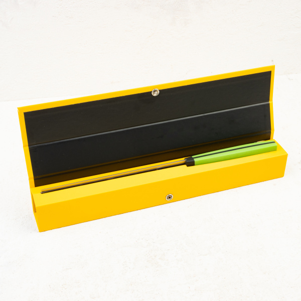 Нож Накири OWL NA160 F, N690 Cryo, G10 Green Handle