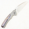 Нож WE Knife Ziffius Flipper & Thumb Stud & Button Lock Knife Gray Titanium Handle With Flamed Titanium Integral Spacer. LIMITED EDITION, WE22024D-4 Нож WE Knife Ziffius Flipper & Thumb Stud & Button Lock Knife Gray Titanium Handle With Flamed Titanium Integral Spacer. LIMITED EDITION, WE22024D-4 - купить в интернет-магазине Blademan