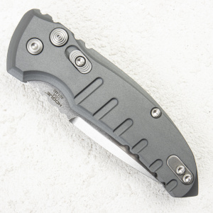 Нож Hogue A01-MicroSwitch Auto, CPM 154, Aluminum Gray, 24112 Нож Hogue A01-MicroSwitch Auto, CPM 154, Aluminum Gray, 24112