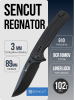 Нож SENCUT Regnator, Black, 9Cr18MoV, G10 Black Handle, S24057-1 Нож SENCUT Regnator, Black, 9Cr18MoV, G10 Black Handle, S24057-1