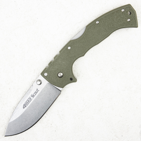 Нож Cold Steel 4-Max Scout, 62RQ-ODSW, AUS 10A, Grive-Ex Olive