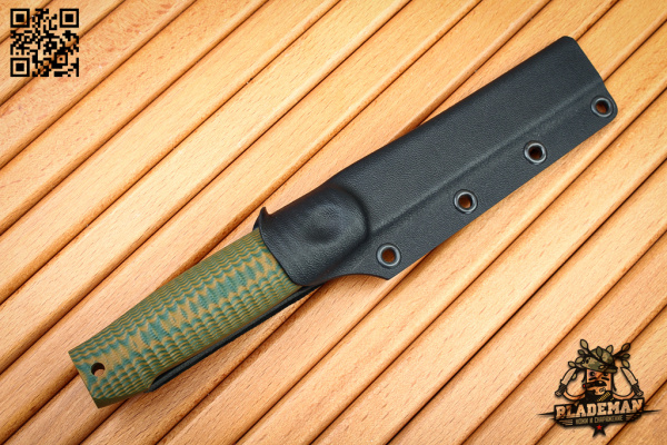 Нож OWL NORTH F, K340 CRYO, G10 Sand-Oliva, KYDEX Classic - купить в интернет-магазине Blademan
