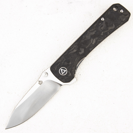 Нож QSP Hawk, CPM S35VN, Shredded Carbon fiber