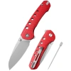 Нож Remette Bee, 14C28N, CNC G10 Red Handle, RT-Bee-R