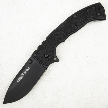 Нож Cold Steel 4-Max Scout, AUS-10A, Grive-Ex Black, 62RQ-BKBK - купить в интернет-магазине Blademan