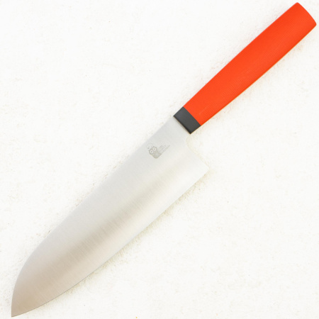 Нож большой сантоку OWL SA180 F, Cromax Cryo, G10 Red