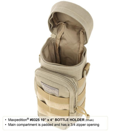 Подсумок MAXPEDITION Bottle Holder, 2L, Khaki, 0325K Подсумок MAXPEDITION Bottle Holder, 2L, Khaki, 0325K