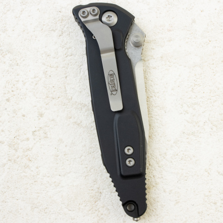 Нож Microtech Socom Elite, Stonewash, M390, Aluminum Black, 160-10 Нож Microtech Socom Elite, Stonewash, M390, Aluminum Black, 160-10