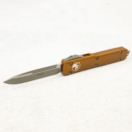 Нож Microtech Ultratech, Apocalyptic, M390, Aluminum Tan, 121-10 APTA Нож Microtech Ultratech, Apocalyptic, M390, Aluminum Tan, 121-10 APTA