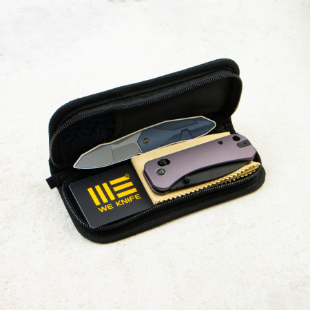 Нож WE Knife Banter 2, Black Stonewashed, CPM S35VN, Aluminum Purple Handle, WE23075-2 Нож WE Knife Banter 2, Black Stonewashed, CPM S35VN, Aluminum Purple Handle, WE23075-2