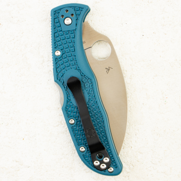 Нож Spyderco Endela Wharncliffe, K390, FRN Blue, C243FPWK390