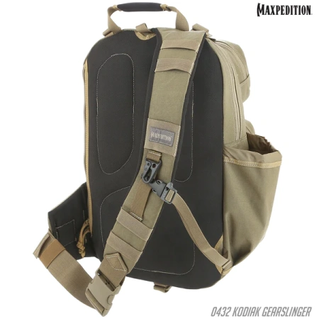 Тактический рюкзак MAXPEDITION Kodiak Gearslinger 22,6L, Khaki, 0432K