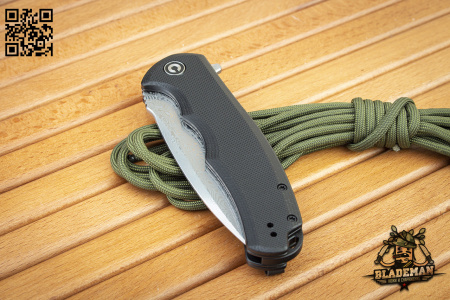 Нож CIVIVI Praxis, Damascus, G10 Black Нож CIVIVI Praxis, Damascus, G10 Black - купить в интернет-магазине Blademan