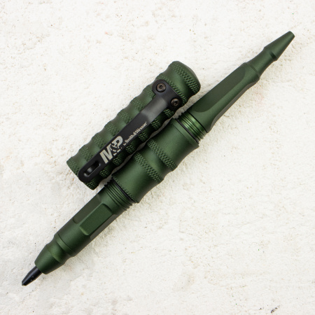 Тактическая ручка Smith & Wesson Tactical Pen, Glass Breaker, OD Green