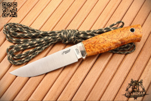 Южный Крест - Джек, Карельская береза Янтарь, M390 - купить в интернет-магазине Blademan