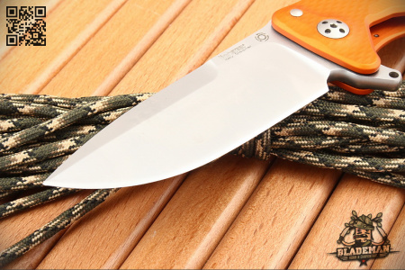 Нож lion STEEL SR-11, Aluminium, Оранжевый - купить в интернет-магазине Blademan