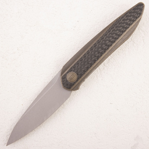 Нож WE Knife Black Void Opus, 20CV, 6AL4V Titanium/Carbon Fiber - складной туристические ножи из стали Нож WE Knife Black Void Opus, 20CV, 6AL4V Titanium/Carbon Fiber - складной туристические ножи из стали
