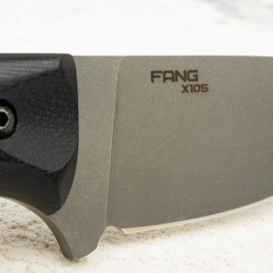 N.C. Custom Fang Black Stonewashed, X105, G10