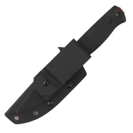 Нож HOT Knife Hoot, Cerakote Orange, D2, G10 Black Handle, Kydex