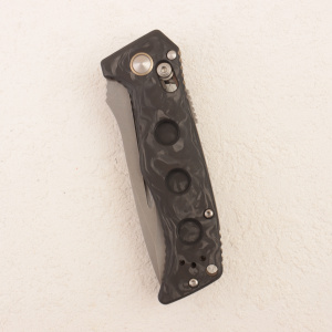 Нож Benchmade Mini Auto Adamas, MagnaCut, Marbled Carbon Fiber Handle, 2730-03