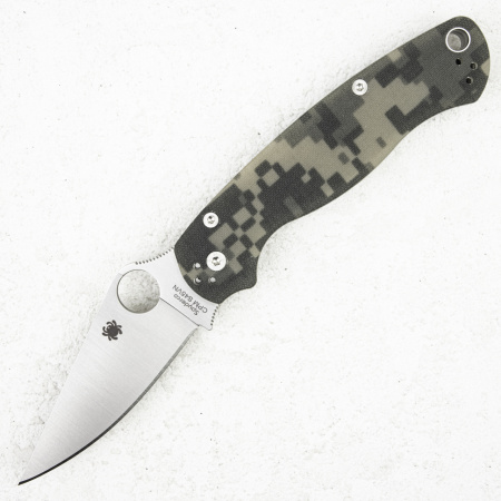 Нож Spyderco Paramilitary 2, CPM-S45VN, G10 Digital Camo