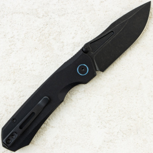 Нож Remette Rhino, Black, 14C28N, Micarta Black Handle, RNDG1