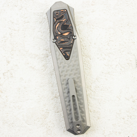 Нож Remette Swordfish Tanto, M390, Titanium Gray Handle, ZL101B4 Нож Remette Swordfish Tanto, M390, Titanium Gray Handle, ZL101B4