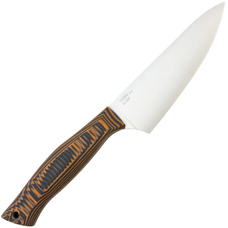 Нож OWL S120 F, N690 Cryo, G10 Black/Orange Handle, Kydex