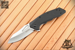 Нож Kershaw Flitch, Stonewash, GFN - складной туристические ножи из стали
