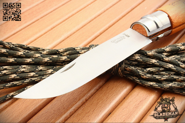 Нож Opinel №12, Углеродистая сталь, Бук - складной туристические ножи из стали