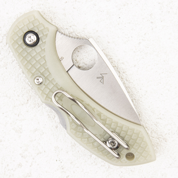 Нож Spyderco Dragonfly 2 Pin GLOW IN THE DARK, VG-10, FRN - складной туристические ножи из стали