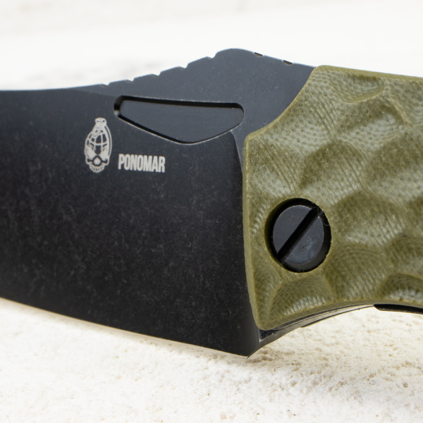 Нож Brutalica Ponomar, D2 Black, G10 Olive