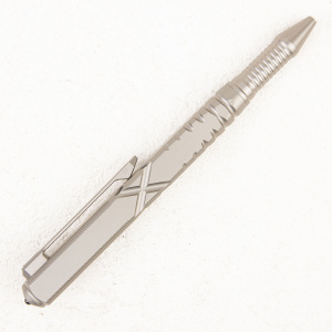 Тактическая ручка WE KNIFE TP-02C Plain, 6AL4V Titanium Тактическая ручка WE KNIFE TP-02C Plain, 6AL4V Titanium - купить в интернет-магазине Blademan