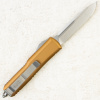 Нож Microtech UTX-85, Stonewash, M390, Aluminum Tan, 231-10 TA Нож Microtech UTX-85, Stonewash, M390, Aluminum Tan, 231-10 TA