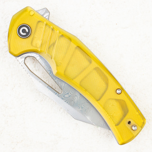 Нож CIVIVI BullTusk Flipper & Thumb Hole Knife Polished Ultem, C23017-DS1 - складной туристические ножи из стали Нож CIVIVI BullTusk Flipper & Thumb Hole Knife Polished Ultem, C23017-DS1 - складной туристические ножи из стали