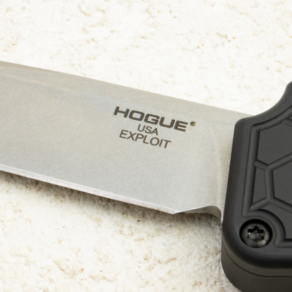 Нож Hogue Exploit Auto, CPM S30V, Aluminum Black, 34050