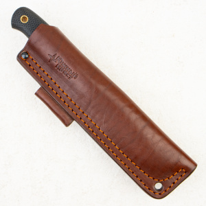 Нож Южный Крест Росомаха, N690, Конвекс, Микарта Черная, Насечка Нож Южный Крест Росомаха, N690, Конвекс, Микарта Черная, Насечка - купить в интернет-магазине Blademan