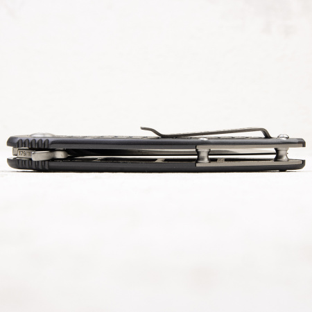 Нож Brous Blades Bionic Flipper, D2 Satin, Aluminium Silver, BRB49