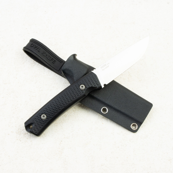 Нож OWL Barn XS F, N690 Cryo, G10 Black, Kydex