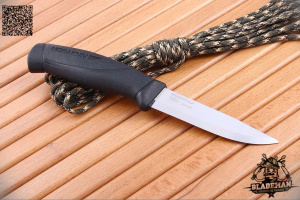 Нож Morakniv Companion Black, нерж. сталь - купить в интернет-магазине Blademan