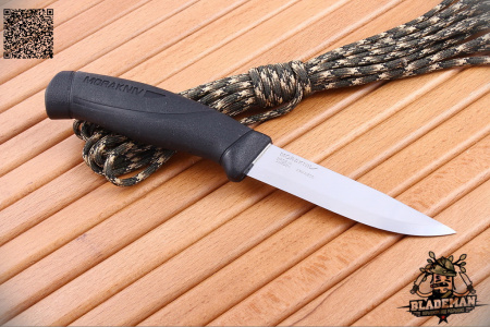Нож Morakniv Companion Black, нерж. сталь - купить в интернет-магазине Blademan
