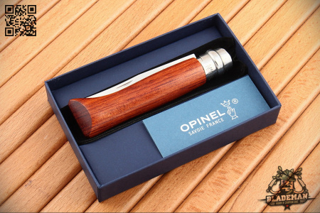 Нож Opinel №8, Нержавеющая сталь, Бубинга - купить в интернет-магазине Blademan
