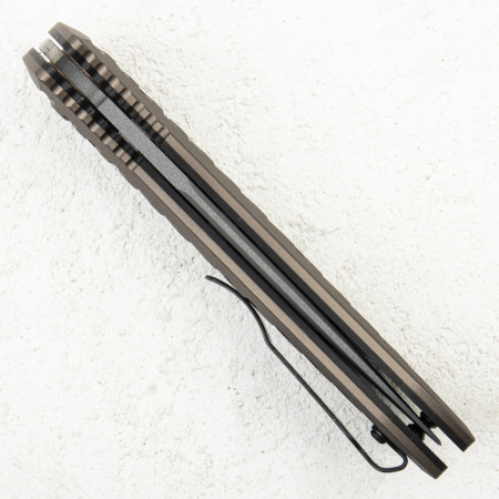 Нож Benchmade Presidio 2, 5700SGY-1, CPM M4, Aluminum Burnt Bronze - купить в интернет-магазине Blademan