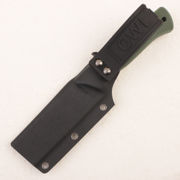 Нож OWL Ulula S F, N690 Cryo, G10 Olive Handle, Kydex