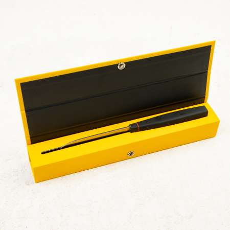 Нож овощной OWL P80 F, N690 Cryo, G10 Black Handle