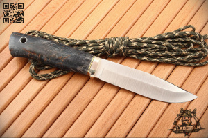 Южный Крест - Юкон, Карельская береза Антрацит, M390 - купить в интернет-магазине Blademan